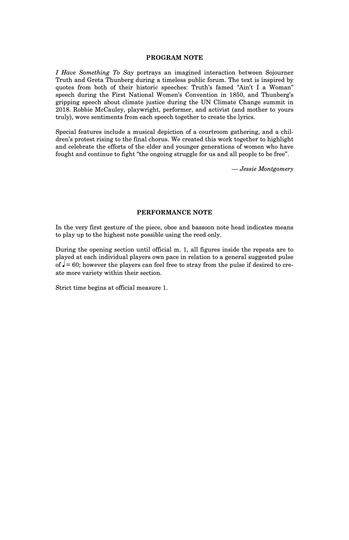 Montgomery: I Have Something to Say