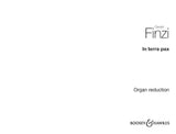 Finzi: In Terra Pax, Op. 39