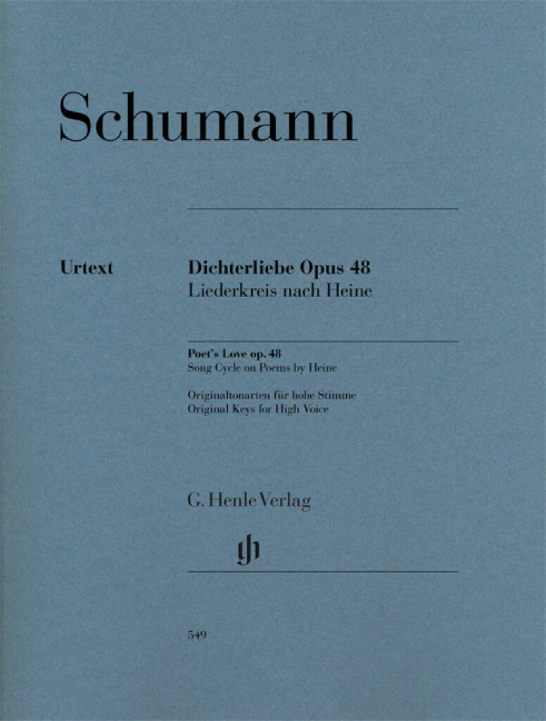 Schumann: Dichterliebe, Op. 48