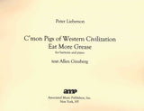 Lieberson: C'mon Pigs of Western Civilization Eat More Grease