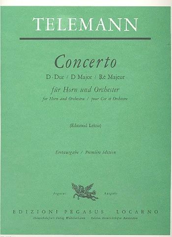Telemann: Horn Concerto in D Major, TWV 51:D8 – Ficks Music