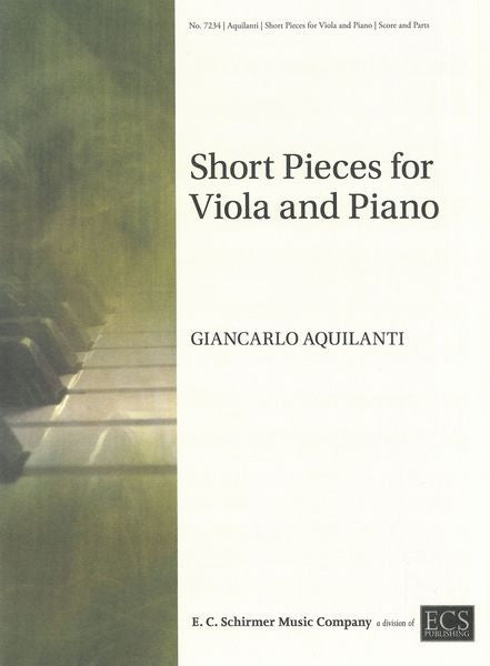 Aquilanti: Short Pieces for Viola and Piano