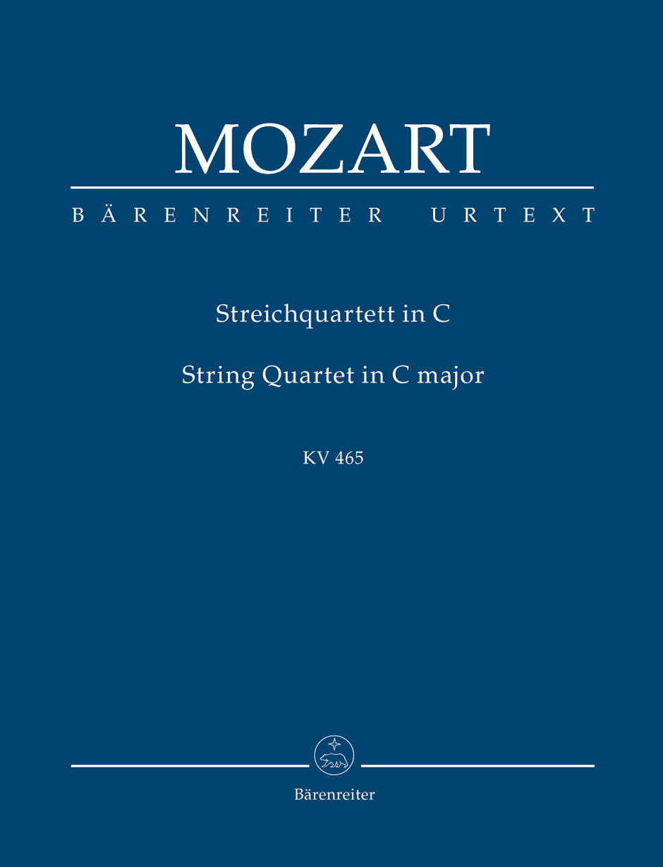Mozart: String Quartet in C Major, K. 465 – Ficks Music