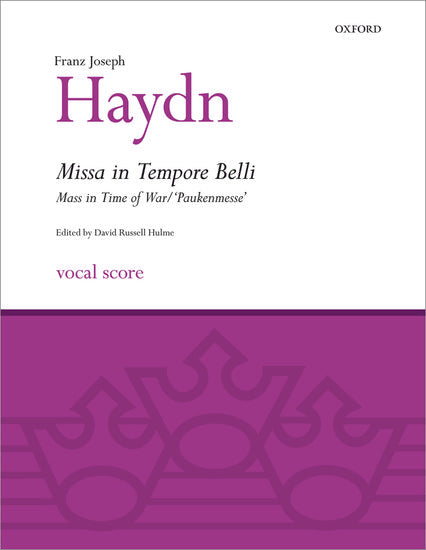 Haydn: Missa in Tempore Belli, Hob. XXII:9 - "Mass in Time of War"