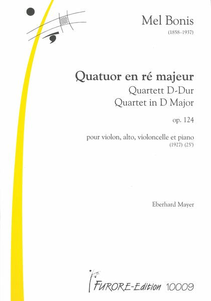 Bonis: Piano Quartet in D Major, Op. 124