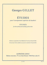 Gillet: Studies for the Advance Teaching of the Oboe