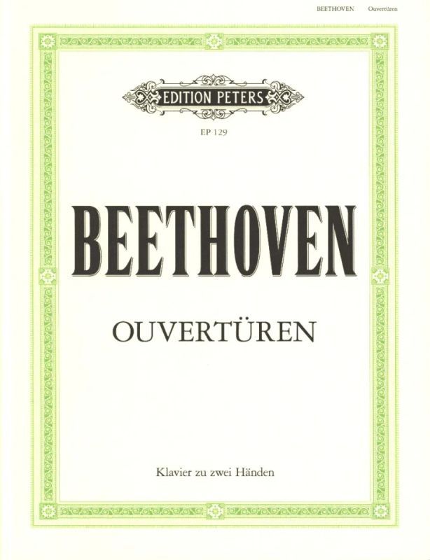 Beethoven: Overtures (arr. for piano)