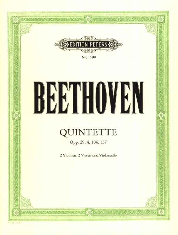Beethoven: Complete String Quintets