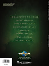 Wicked - Piano/Vocal Selections