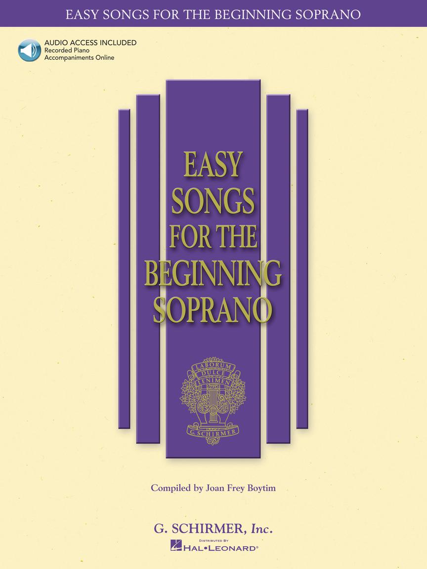 Easy Songs for the Beginning Soprano - Volume 1