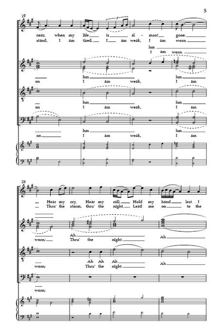 Precious Lord (arr. for SATB)