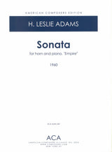H.L. Adams: Horn Sonata
