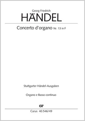 Handel: Organ Concerto No. 13 in F Major, HWV 295
