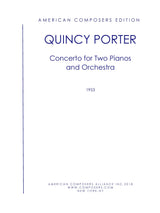 Porter: Concerto for Two Pianos & Orchestra