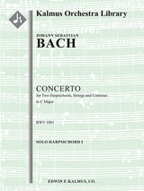 Bach: Concerto for 2 Harpsichords in C Major, BWV 1061