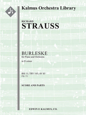 Strauss: Burleske in D Minor, TrV 145