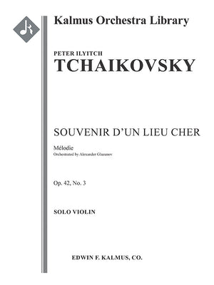 Tchaikovsky: Mélodie from Souvenir d'un Lieu Cher, Op. 42 (arr. for orchestra)
