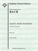 Bach: Saint John Passion, BWV 245