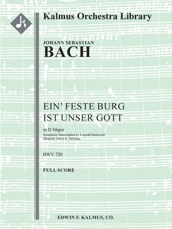 Bach: Chorale Prelude: Ein' feste Burg ist unser Gott, BWV 720 (arr. for orchestra)