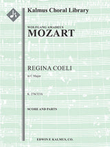 Mozart: Regina Coeli in C Major, K. 276/321b
