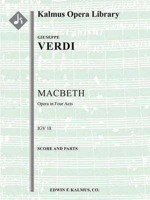 Verdi: Macbeth (1865 version)