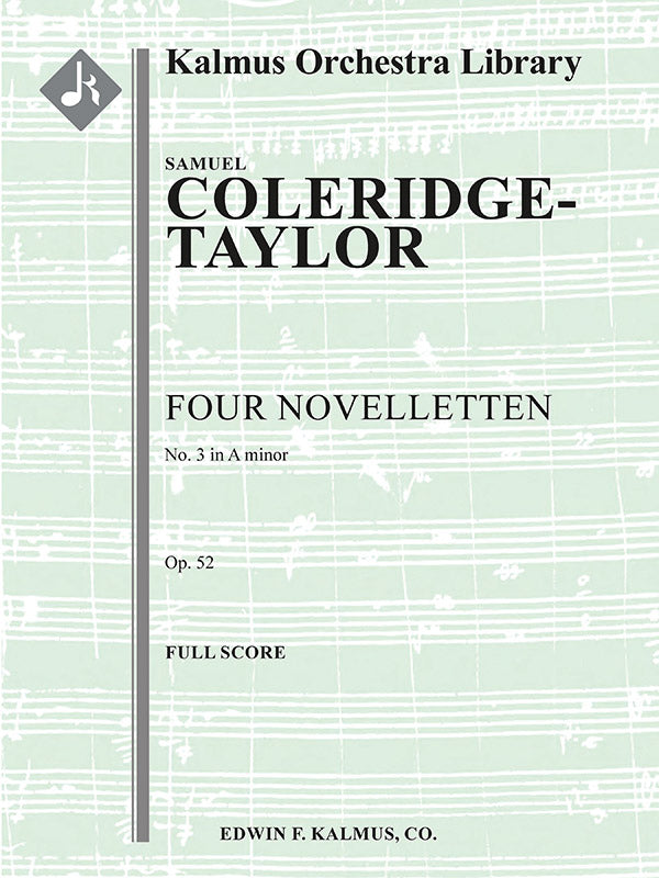 Coleridge-Taylor: Novelette No. 3 in A Minor from Four Novelletten, Op. 52