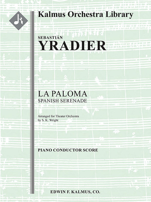 Iradier: La Paloma, Spanish Serenade