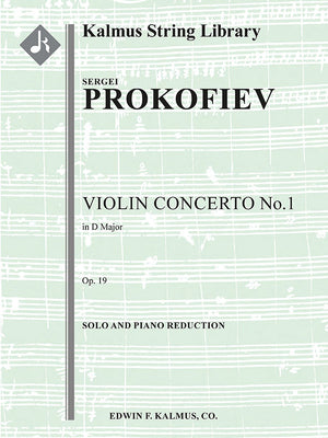 Prokofiev: Violin Concerto No. 1 in D Major, Op. 19