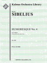 Sibelius: Humoresque No. 4