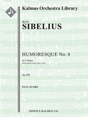 Sibelius: Humoresque No. 4