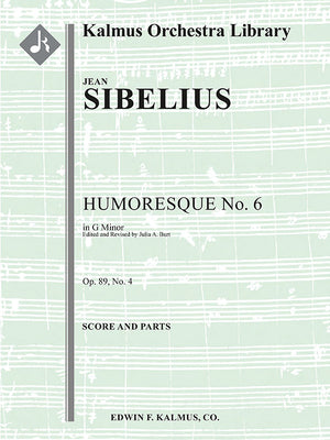 Sibelius: Humoresque No. 6 in G Minor, Op. 89d