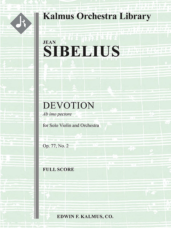 Sibelius: Devotion, Op. 77, No. 2