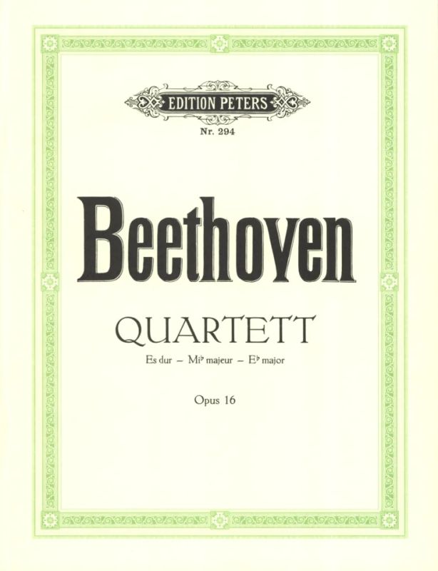 Beethoven: Piano Quartet in E-flat Major, Op. 16