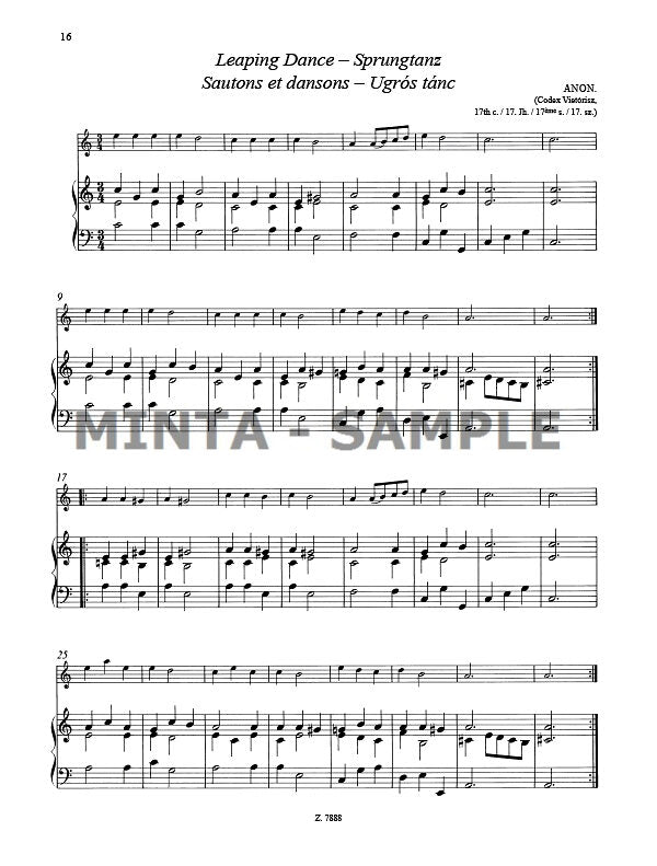 Recorder Music - Volume 1