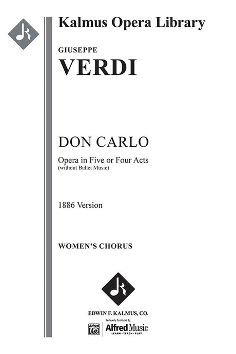 Verdi: Don Carlo (1886 version)