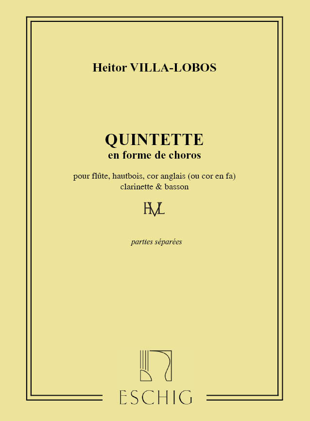 Villa-Lobos: Quintet in the form of a chôros