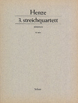 Henze: String Quartet No. 3