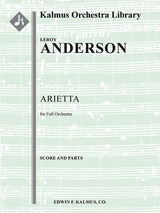 Anderson: Arietta (Version for Full Orchestra)