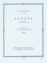 Handel: Sonata (transc. for clarinet & piano)