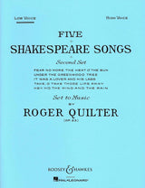 Quilter: Five Shakespeare Songs, Op. 23 - Second Set