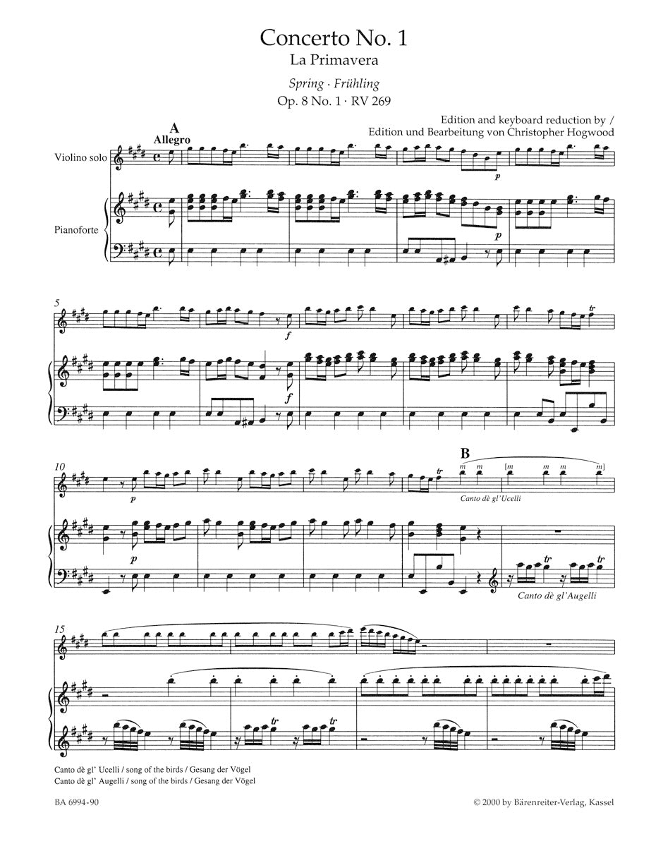 Vivaldi: The Four Seasons – Ficks Music