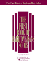 The First Book of Baritone/Bass Solos - Part 1