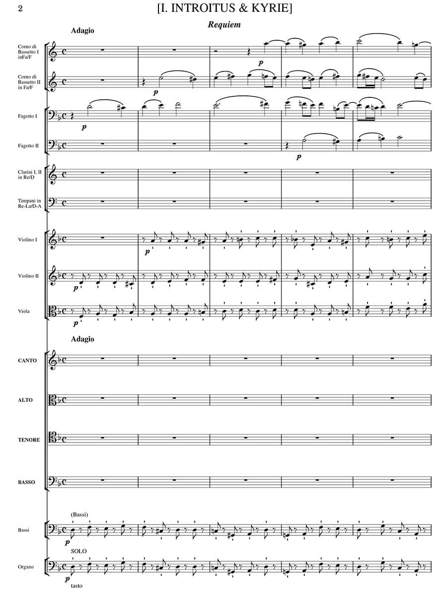 Mozart: Requiem in D Minor, K. 626 (completed by Cohrs)