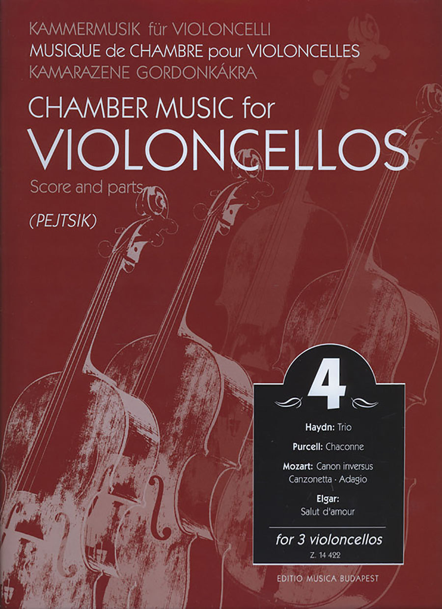 Chamber Music for Cellos - Volume 4 (3 Cellos)