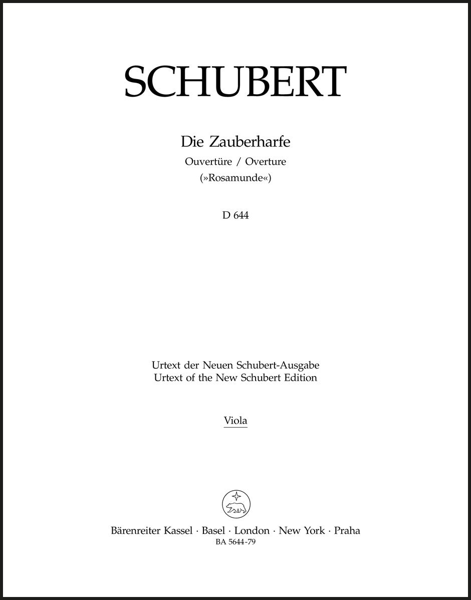 Schubert: "Rosamunde" Overture, D 644