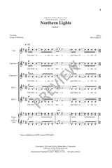 Gjeilo: Northern Lights (SSAA)