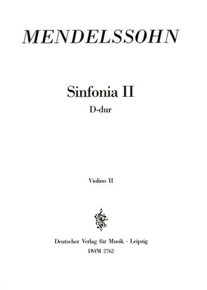 Mendelssohn: Sinfonia II in D Major, MWV N 2