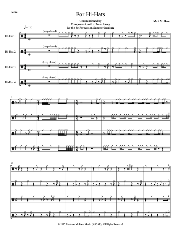 McBane: For Hi-Hats