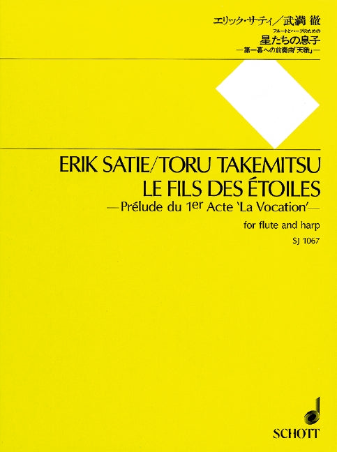 Satie-Takemitsu: "La Vocation" (arr. for flute & harp)