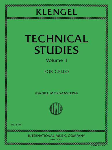 Klengel: Technical Studies for Cello - Volume 2